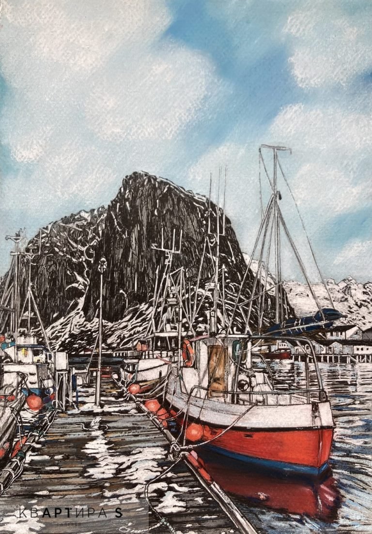 A045P2439_Marina. Lofoten Islands